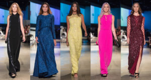 Escada runway fashion show la Fashion week lafw